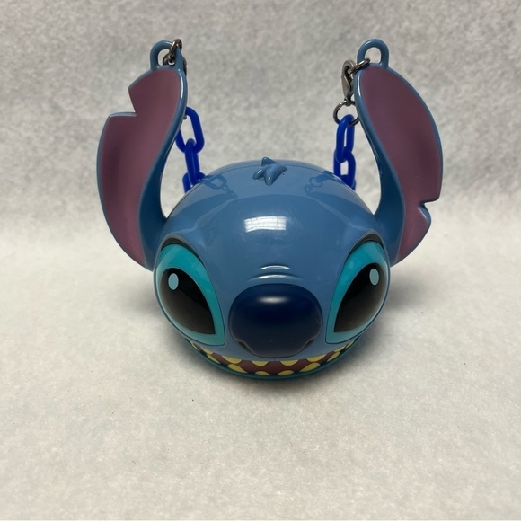 Lilo & STITCH Candy Holder Tokyo Disneyland TDR Blue Chain - Picture 1 of 10